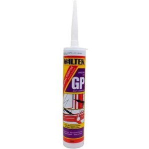 Silicona 280ml Gris Anti-hongos Waltek Wks280g - Tyt