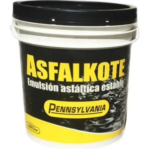 Impermeabilizante Acuoso Asfalkote Pennsylvania Para Techos 18 Kg