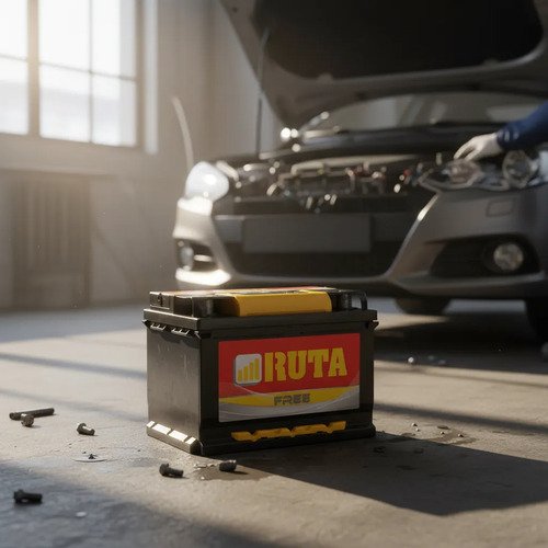 Batería Ruta Free 105 Amp Para Auto Garantía 18 Meses -tyt Derecho - Imagen 2