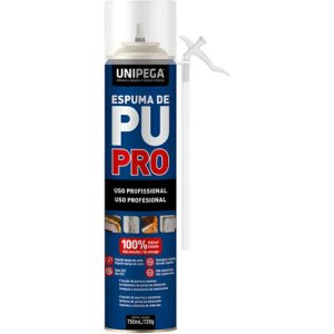 Espuma Expansiva Profesional Unipega 750 Ml 720 G