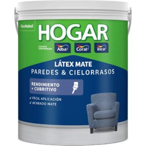 Látex Interior Blanco Inca Paredes Y Cielos Rasos 18l Mate