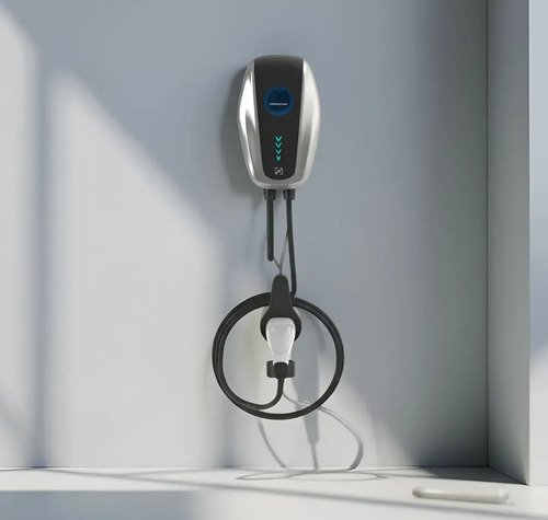Cargador Auto Eléctrico Wallbox 7kw 32a Con Wifi Gbt Tyt Gris - Imagen 4