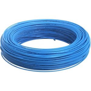 Cable Unifilar Ufex 2mm Diors Cubierta Azul