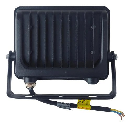 Reflector Led 30w Mercury Mer-16 Luz Blanca Fría 6500k Ip65 Exteriores Negro Blanco Frío - Imagen 3