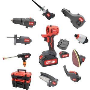 Kit Combo Multiherramienta 9 En 1 Equus Rojo