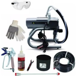 Equipo De Pintar 1,2hp 3000psi Rongpeng Airless R450 Profesi