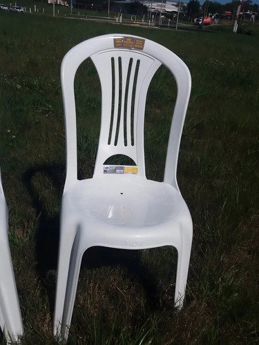 Silla De Plástico Mor Blanca Apilable Para 140 Kg No Aplica - Imagen 5