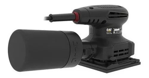 Lijadora Orbital Caterpillar Cat De 240w Con 15 Opm Y 125 Mm De Diámetro Para Acabado Preciso Negro - Imagen 4