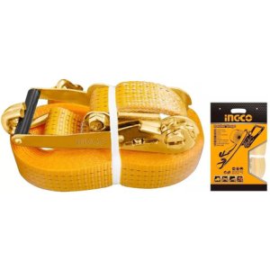 Cinta Catraca Sujecion Ingco 1.5 Ton 25mm 6m Hrsp262 - Tyt Amarillo