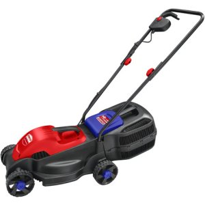 Corta Cesped 1600w 45lts Triple Altura Emtop Elm0380 Rojo