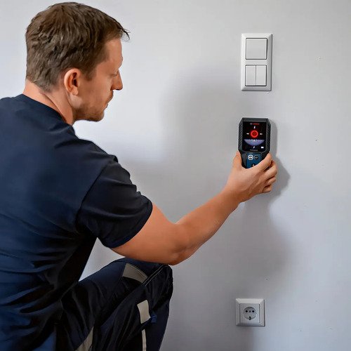 Escáner Detector De Materiales Profesional Bosch Gms 120-27, Color Azul - Imagen 5