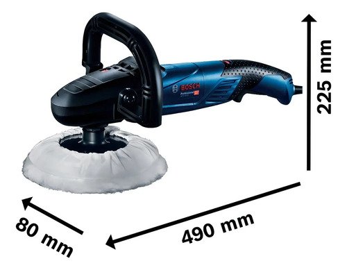 Pulidora Electrónica Bosch 7 1400w Gpo 14 Azul Azul - Imagen 7