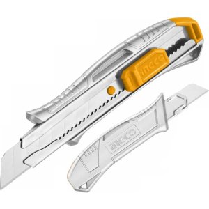 Trincheta 18mm Cuerpo Aluminio Hkns11807 Ingco