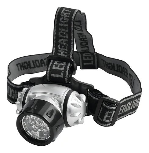 Linterna Luz 7 Led Minero P/cabeza Tolsen Multifunción 60011 Color De La Linterna Negro Color De La Luz Blanco