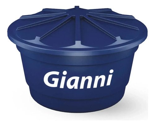 Tanque De Agua Gianni Liviano Monocapa De 500 Litros - Tyt Azul Oscuro