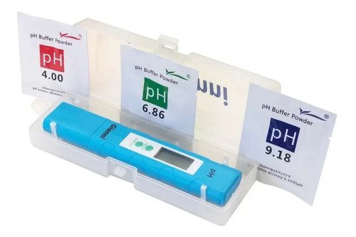 Medidor De Ph Y Temperatura Digital P/piscina Gianni Mod. G6 Azul