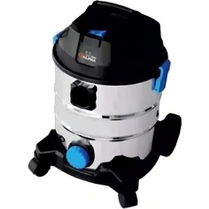 Aspiradora Industrial 25 Litros Agua / Polvo Inox Alpha Color Tacho Inox Plateado