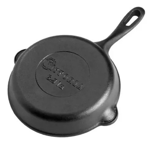 Sarten Hierro Curado 16.5cm Victoria Negro - Imagen 3