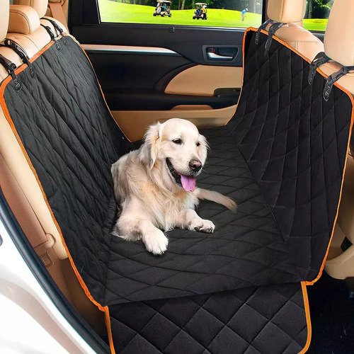 Funda Impermeable Para Asientos De Auto Mascotas Perro Y Gato Pet Gear Ght-001 Color Negro - Imagen 7