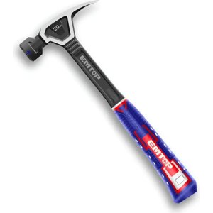 Martillo Carpintero Emtop 20oz Mango Antishock Con Iman