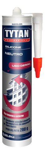 Silicona Neutra De Uso General Tytan 280 G Incolor