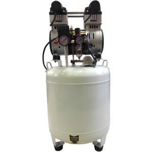Compresor Odontológico Shimura 2.0 Hp 50 Litros Silencioso Blanco 50 Hz Monofásica