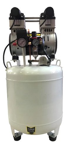 Compresor Odontológico Shimura 2.0 Hp 50 Litros Silencioso Blanco 50 Hz Monofásica