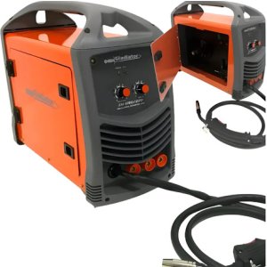 Soldadora Inverter Mig Alambre Sin Gas Gladiator 160a Im6160 Naranja Claro