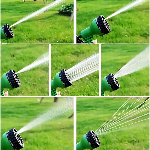 Magic Hose Manguera Retráctil Expandible 30 Mts Riego Color Verde - Imagen 4