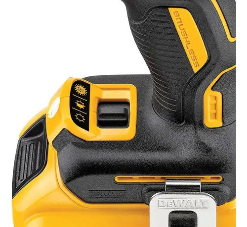 Taladro Percutor Atornillador Inalámbrico De 13mm Dewalt Dcd796d2 + 2 Baterías De 2ah + Accesorio Con Maletín De Transporte Amarillo - Imagen 5