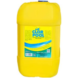 Clor Pool Cloro Líquido Piscina Desinfectante Bidón 10 Lts