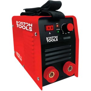 Soldadora Inverter Electrodo Boston Tools 100amp H Y T Color Rojo Frecuencia 50/60hz