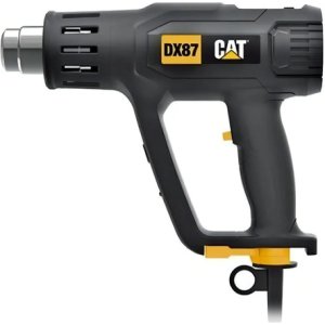 Soplador Térmico Caterpillar Cat Con Pistola Aire Caliente Negro Asombroso