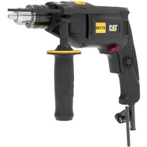 Taladro Cat 13mm 600watts Con Percutor Dx175 Negro