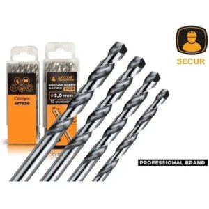 Mecha Broca De Acero Rápido Av/hss - De 13mm - Pack X5 U