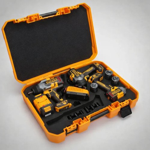 Kit 3 Llaves De Impacto 1350nm +850nm +400nm + Crique 65nm Amarillo - Imagen 8