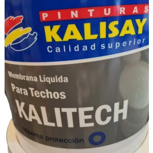 Membrana Liquida Kalitech Poliuretanica 20kgs Blanca Blanco Mate