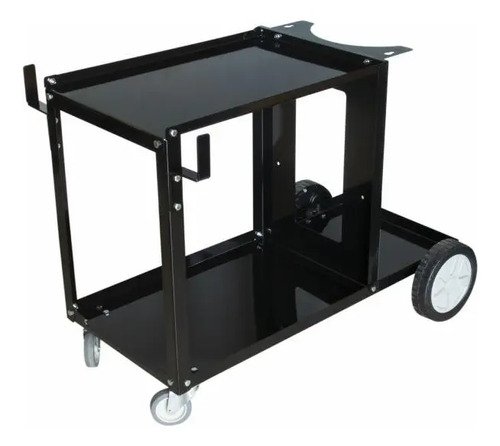 Carrito De Soldadura Portátil Lynus Csl-60 De 60 Kg, Color Negro Blanco