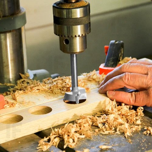 Kit De 5 Brocas Forstner Con Bisagras Para Madera De 10 A 35 Mm - Imagen 3