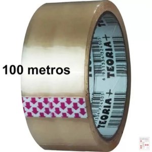 Cinta Adhesiva Teoria+ Empaque Ancha 100 M Transparente  Tyt