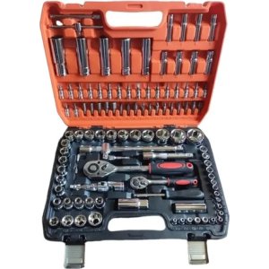 Set Caja De Dados Juego Herramientas 108 Piezas Negro