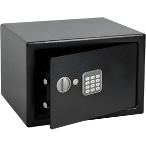 Caja Fuerte Electrónica Digital Llaves Cofre Seguridad - Tyt Negro