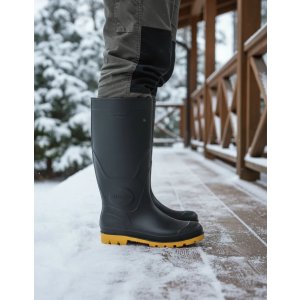 Botas De Lluvia Resistentes Amarillo / Negro Ingco - Tyt
