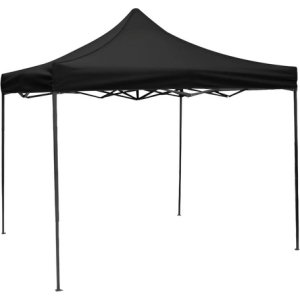 Gazebo Plegable Toldo Super Reforzado 3x3x3 Filtro Uv Pf Color Negro