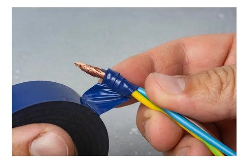 Cinta Aislante Vini Lite Mate Negra De Pvc De 10 M Negro - Imagen 4