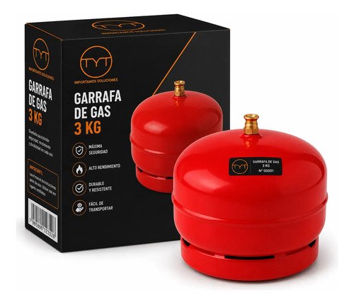 Garrafa De 3kg Nuevas Certificadas 10 Años De Garantía !!!! - Imagen 2