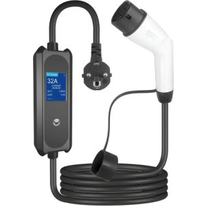 Cargador Adaptador Auto Electrico Schuko T2 O Gbt Geely Ws Blanco