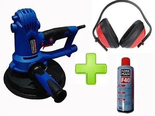 Lijadora Para Yeso Orbital Foreman 180mm 800watts - Tyt Azul