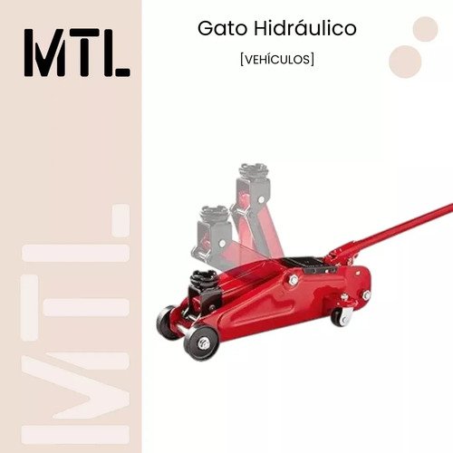 Crique Gato Hidráulico Tipo Carrito Mtl De 2 Toneladas Para Autos Y Suvs - Imagen 2