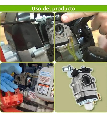Carburador Para Desbrozadora 52cc, 42cc, 33cc Con Manguera De Sellado ,carburador Para Cortasetos, Desbrozadora, Motosierra - Imagen 10